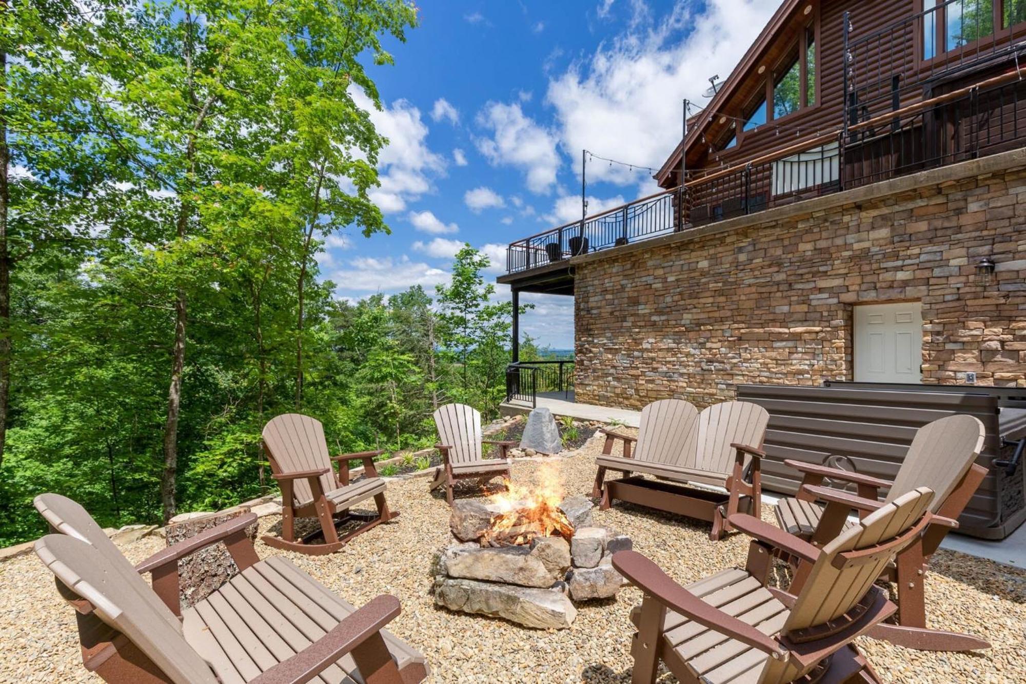 Tanglewood Mountain Lodge By Stony Brook Cabins Sevierville Kültér fotó