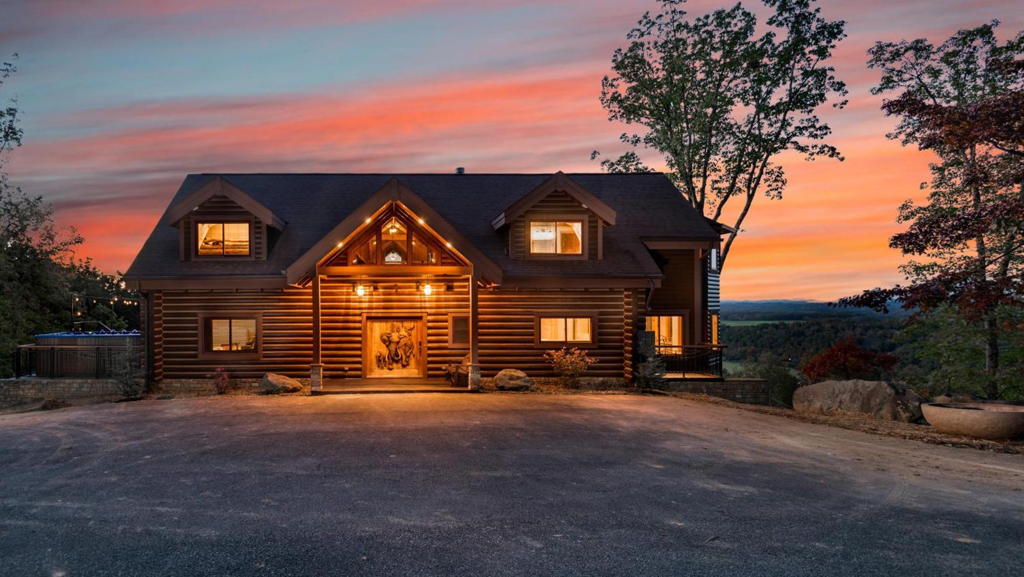 Tanglewood Mountain Lodge By Stony Brook Cabins Sevierville Kültér fotó